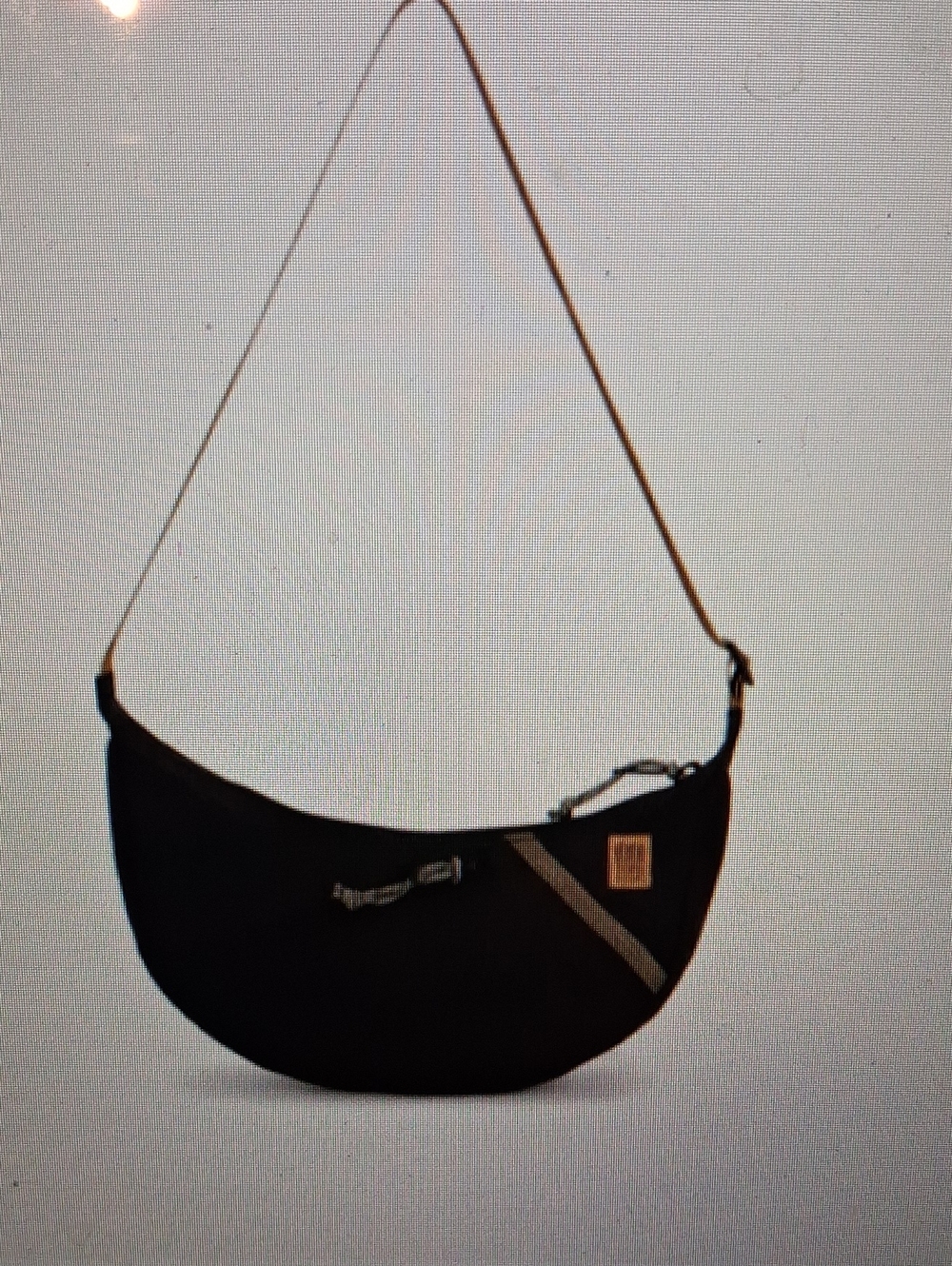 Topi Designs Moonlight Crossbody Bag Black Purse Like New